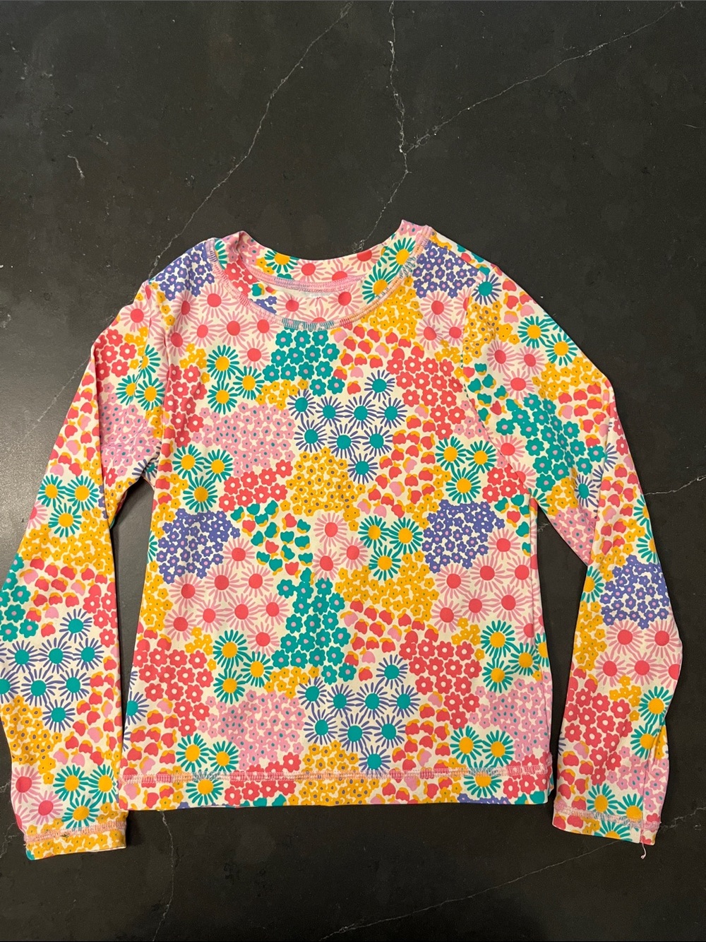 Hanna Andersson long sleeved girls rashguard